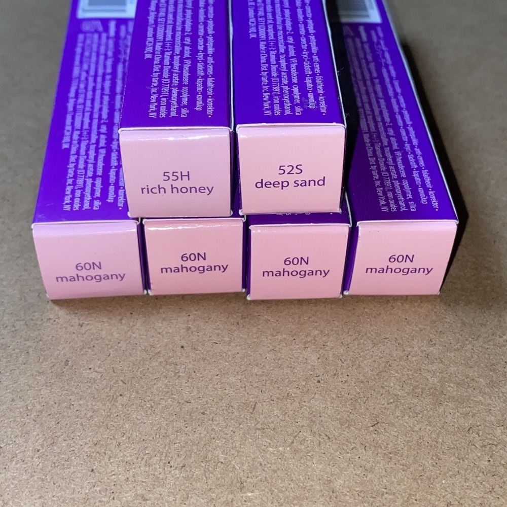 Tarte Creaseless Concealer Lot of 6 Mixed Shades Mini‎ Travel Size 52S 55H 60N - Picture 2 of 5